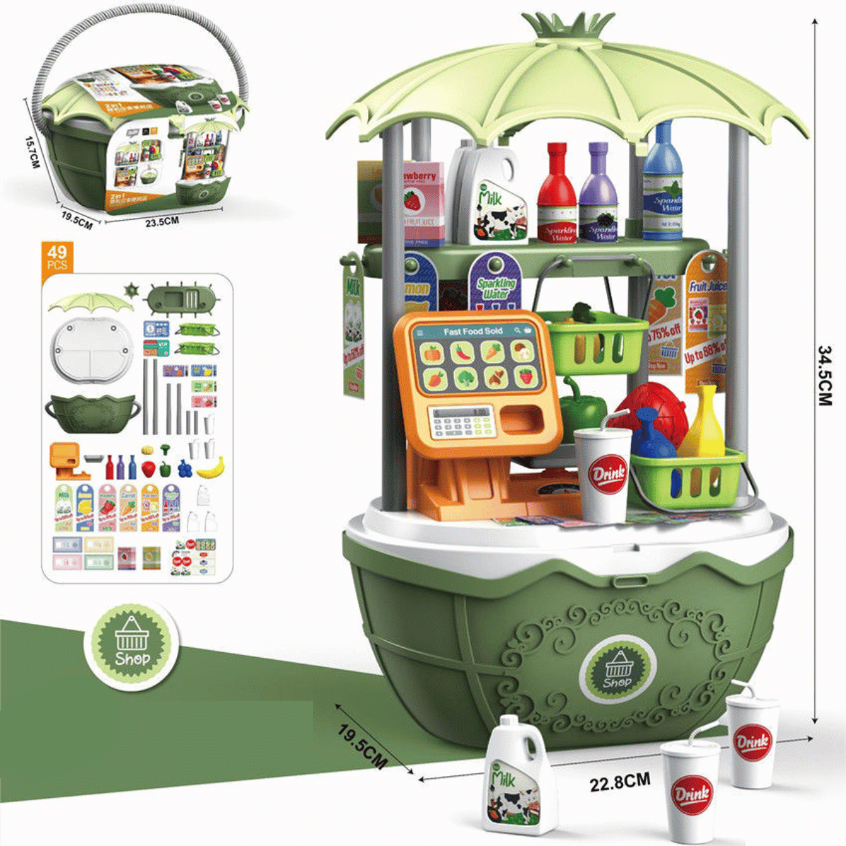 Candy Cart™ - Douceurs sur roues - Camion de glaces