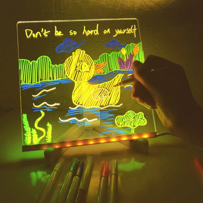 Drawing Light™ - Verlichte Fantasieën - Tekenbord