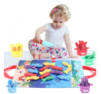 Montessori Fishing Play Set