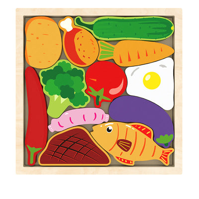 Fidtoy Montessori Shape Puzzle