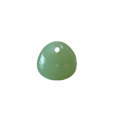 Buddha Stones Natural Jade Luck Prosperity Necklace Pendant (Random Color) Necklaces & Pendants BS 15