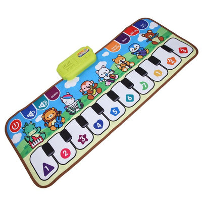 Fidtoy Piano Music Mat – Musical Floor Play Mat for Babies and Kids
