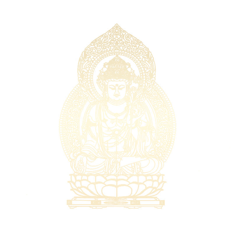 Buddha Stones 12 Chinese Zodiac Blessing Wealth Fortune Phone Sticker Phone Sticker BS 26