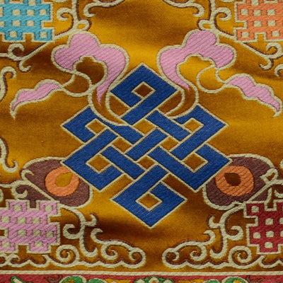 Buddha Stones Prayer Altar Mat Healing Meditation Vajra Auspicious Symbols Prayer Altar BS 12