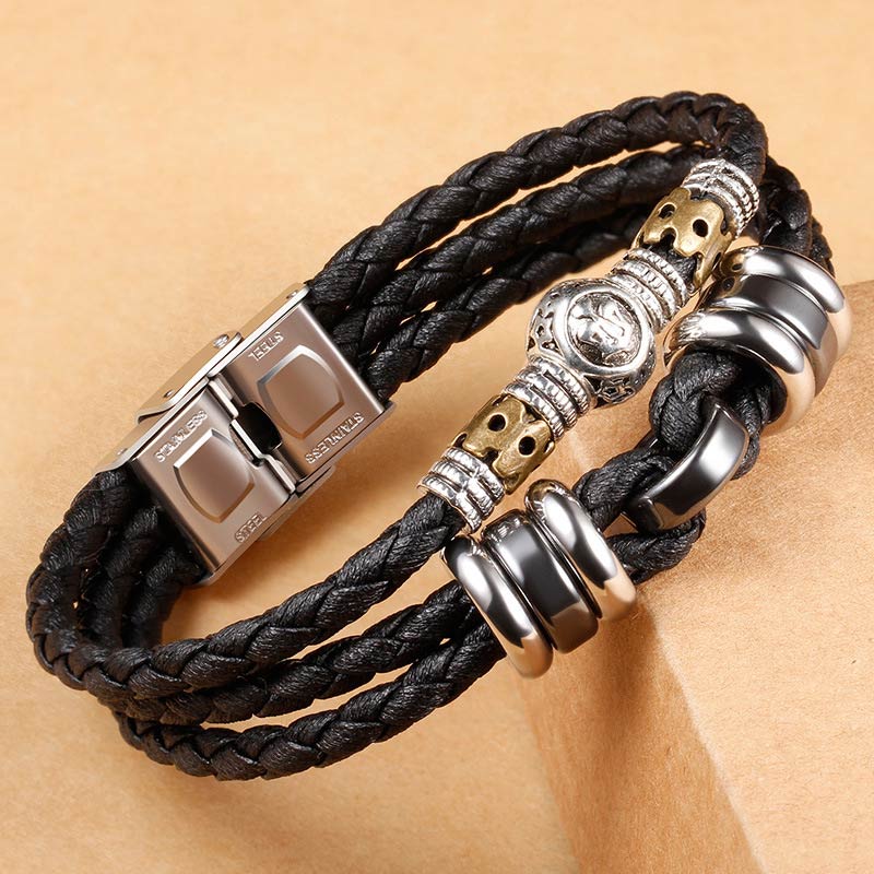 Buddha Stones 12 Constellations of the Zodiac Hematite Protection Bracelet Bracelet BS 13