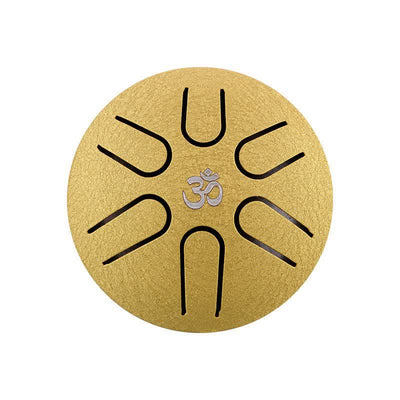Buddha Stones Mini Steel Tongue Drum 3 Inch Sound Healing Drum Kit Drum Kit BS 10