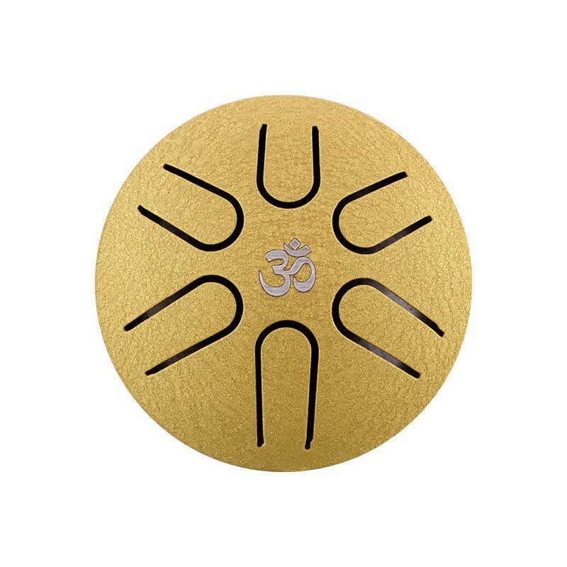 Buddha Stones Mini Steel Tongue Drum 3 Inch Sound Healing Drum Kit Drum Kit BS 10