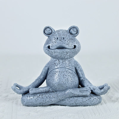 Buddha Stones Meditating Zen Dog Cat Frog Decoration Decorations BS 11