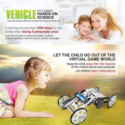 DIY 4WD Climber Assembly Kit Circuit Building Off-Road Car - 005