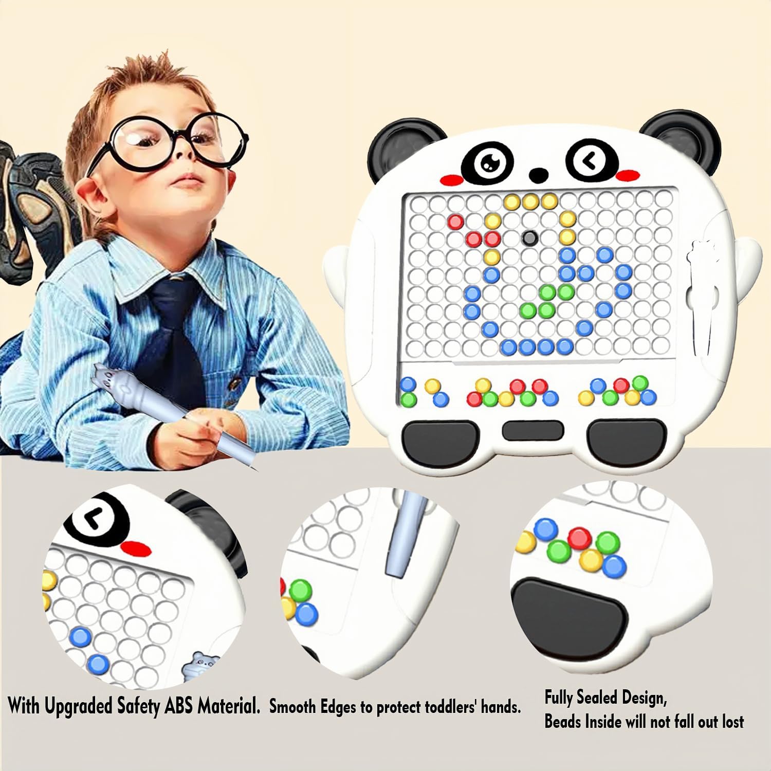 Tablette de dessin magnétique Panda - 816