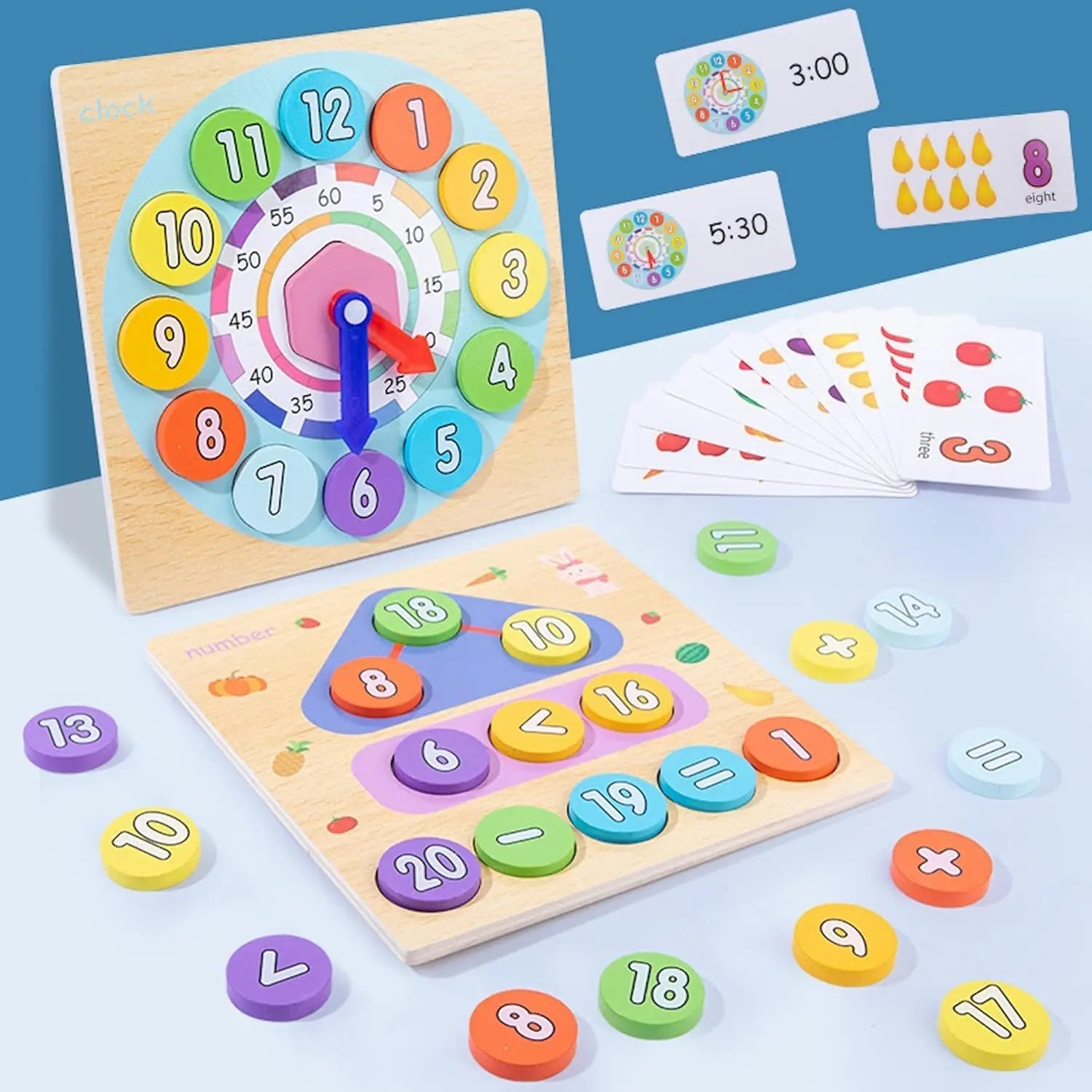 2 in 1 Digital Clock Quiz puzzle