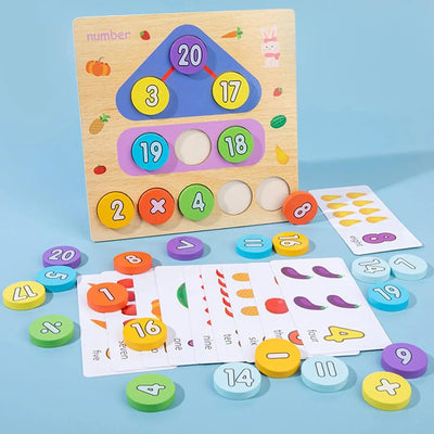 2 in 1 Digital Clock Quiz puzzle