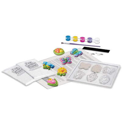 Kit de manualidades de jardín para niños Fidtoy Mould and Paint