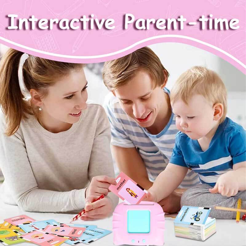 Fidtoy Interactive Speak & Learn Flashcards Toy for Toddlers