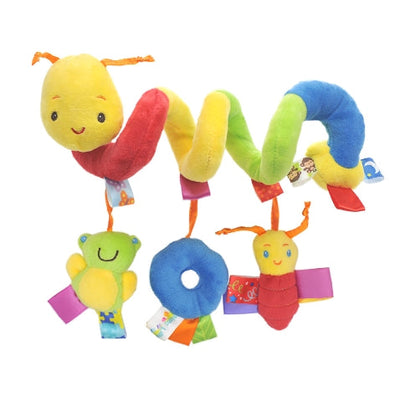 Baby Mobile Snake™ - Voor aan de kinderwagen of autostoeltje - Grijpspeelgoed