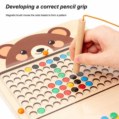 Tablette à Dessin Magnétique Fidtoy pour Enfants - Jouet Éducatif