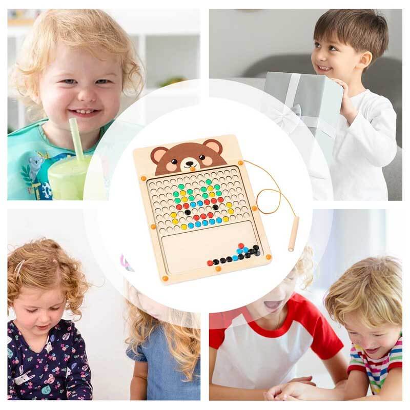 Tablette à Dessin Magnétique Fidtoy pour Enfants - Jouet Éducatif