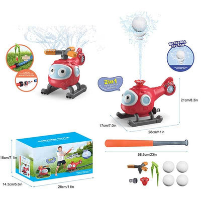 Jouet d'extérieur Fidtoy Arroseur de baseball pour enfants