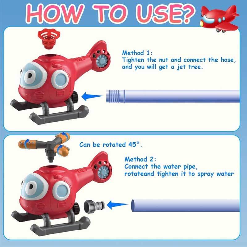 Jouet d'extérieur Fidtoy Arroseur de baseball pour enfants