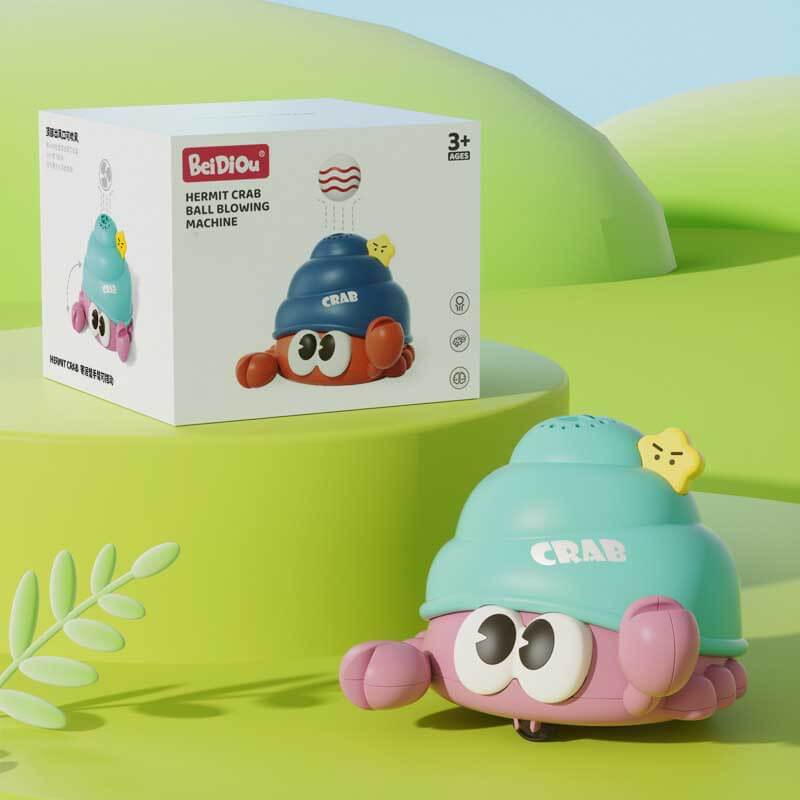 Juguete de pelota de mariquita que sopla Fidtoy – Juguete sensorial flotante para niños de 3+ años