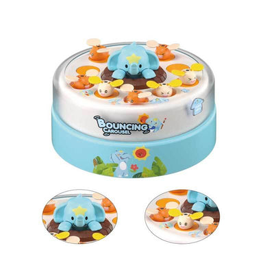 Fidtoy Duck Catching Game with Music Lights and Jumping Eggs