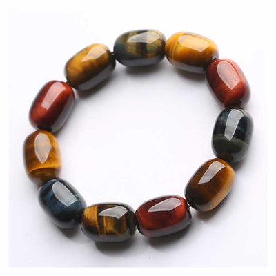 Buddha Stones Natural Tiger Eye Healing Protection Bracelet Bracelet BS 8