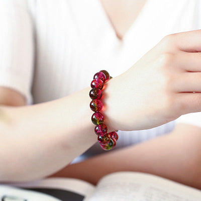 Buddha Stones Natural Tourmaline Love Wisdom Bracelet Bracelet BS 2
