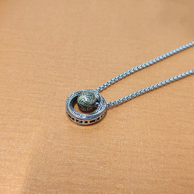 FREE Today: Cleanse The Aura Mobius Lucky Bead Copper Wealth Necklace Pendant FREE FREE 8