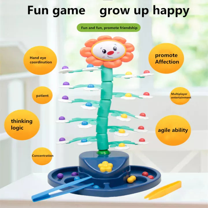 Fidtoy Girasol Interactivo con Movimiento – Juego de Equilibrio de Cuentas para Niños