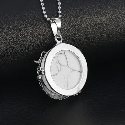 Buddha Stones Chinese Dragon Natural Quartz Crystal Healing Energy Necklace Pendant Necklaces & Pendants BS 32