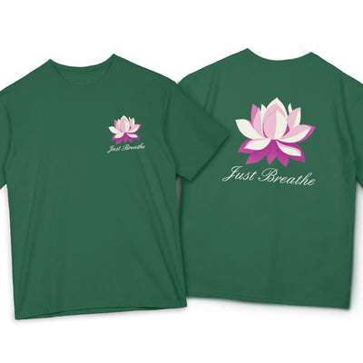 T-shirt Foviel Lotus Just Breathe