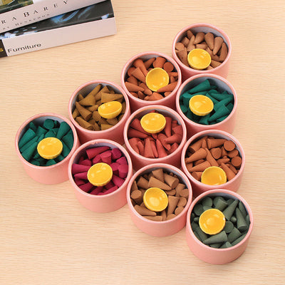 Buddha Stones Tibetan Scented Tower Incense Cones Incense BS 1