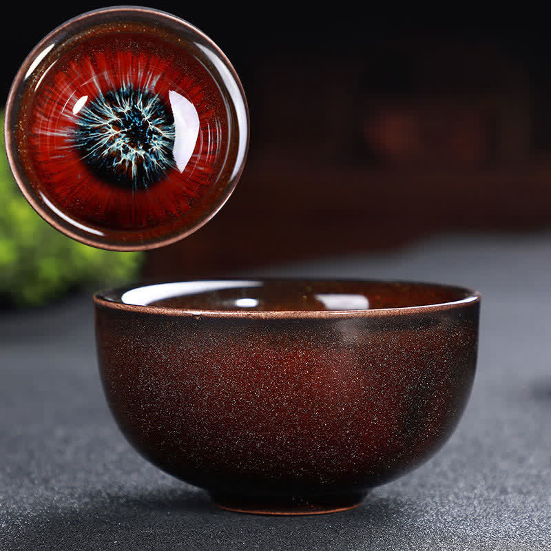 Buddha Stones Colorful Ceramic Teacup Home Office Tea Cups - image 34