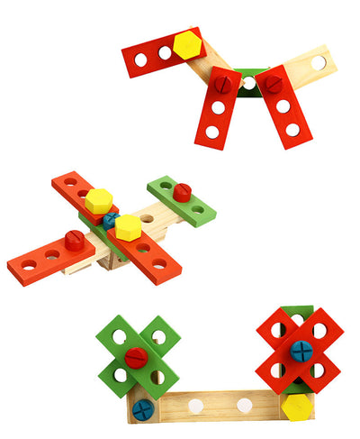 Wooden Tool Box Play Set