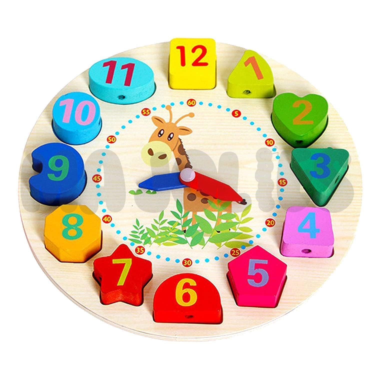 Wooden Lacing Clock