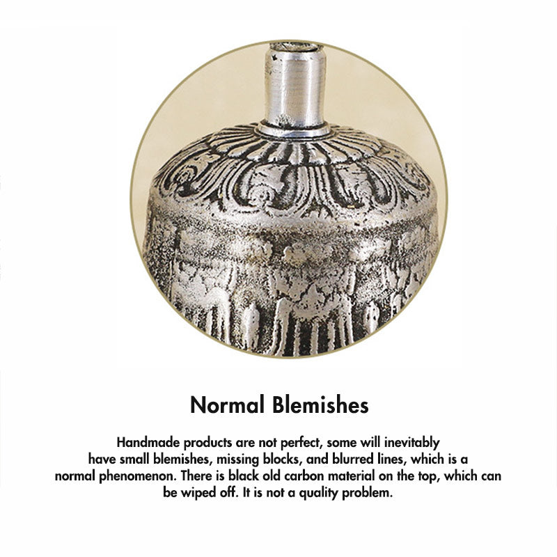 Buddha Stones Tibetan Meditation Bell and Vajra Dorje Copper Decoration Set Buddhist Supplies BS 18