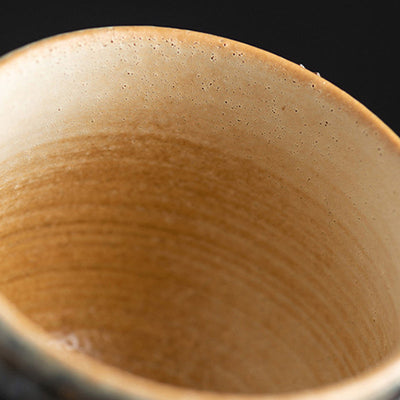 Buddha Stones Sunflower Kiln Change Ceramic Coffee Mug Tea Latte Espresso Coffee Cup 250ml Coffee Mug BS 13