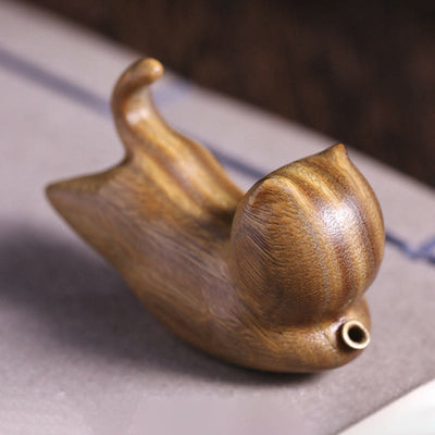 Buddha Stones Green Sandalwood Cute Cat Pattern Soothing Stick Incense Burner Decoration Incense Burner BS 7