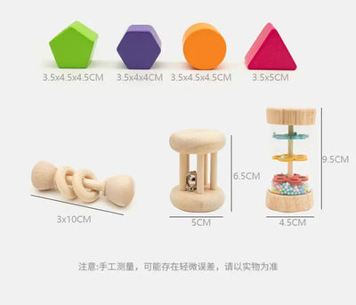 Jouets en bois à trier les formes - Les meilleurs jouets de motricité fine