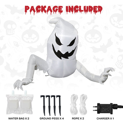 Fidtoy Halloween Inflatable Ghost Decoration for Yard Party Decor