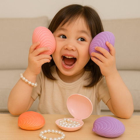 Kit de búsqueda de perlas y creación de pulseras de sirena – Juguete creativo y tranquilizante para niños