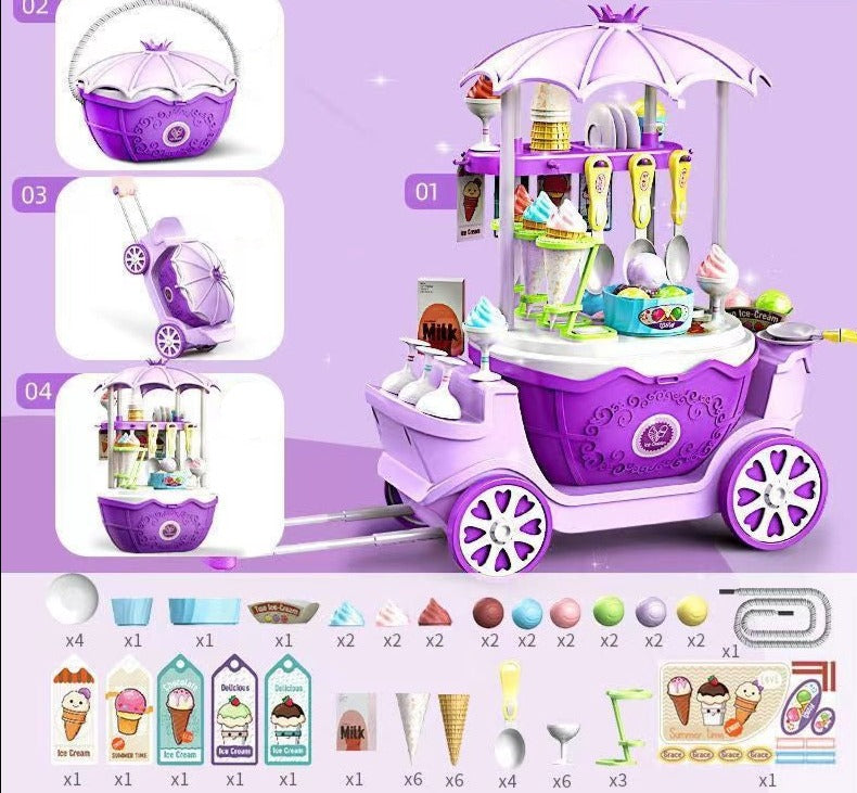 Candy Cart™ - Douceurs sur roues - Camion de glaces