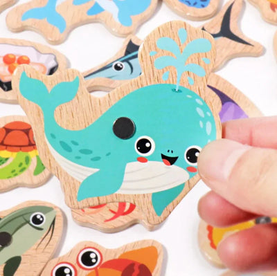 Wooden Magnetic Fishing Toy