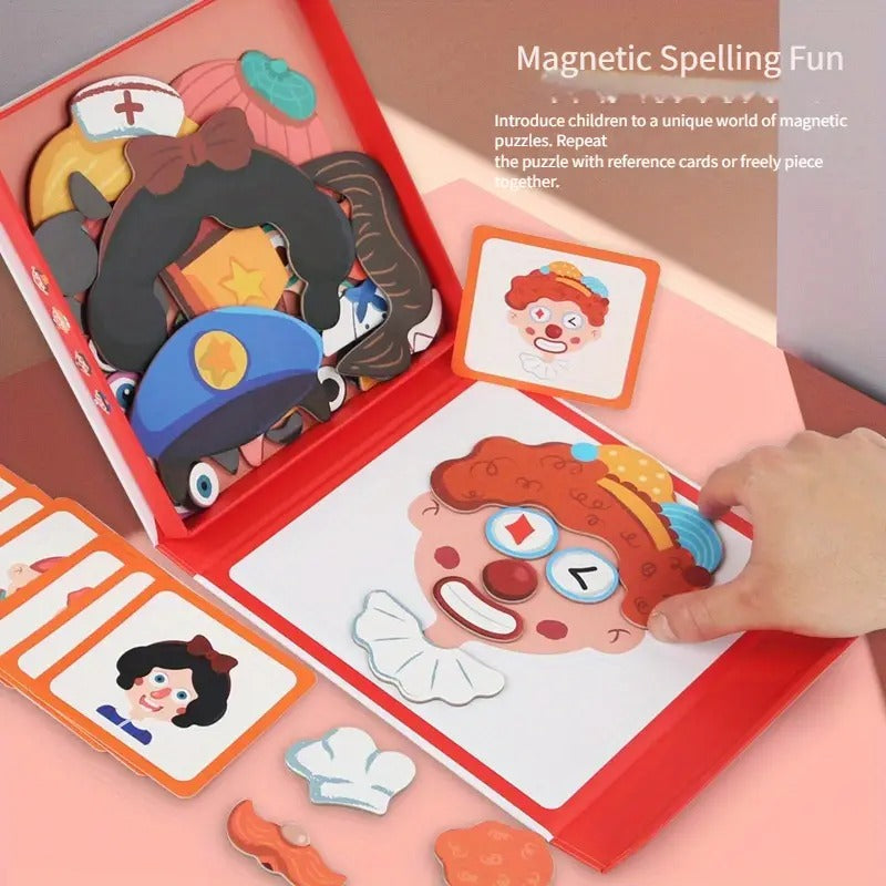 Face Changing Magnetic Board Puzzle - 841