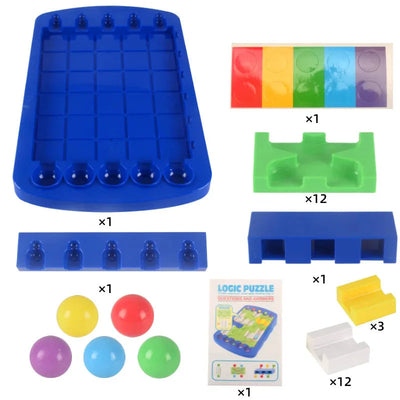 Magnetic Logic Maze Puzzle Game for Kids – Educational Brain Teaser Toy for Problem Solving & Fun Learning