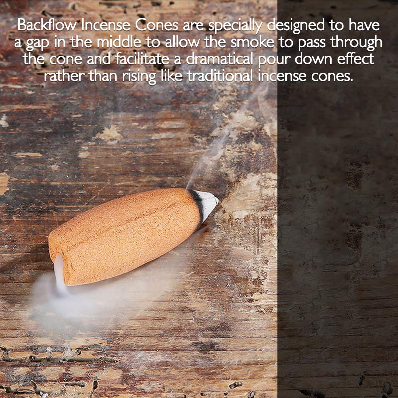 Buddha Stones Mixed Aroma Backflow Incense 50 Cones Pack Incense BS 4