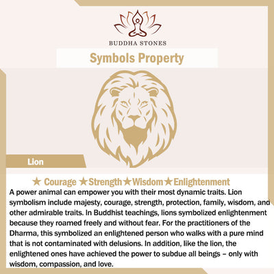 Buddha Stones Natural Silver Sheen Obsidian Lion Wrist Mala Protection Tassels Pocket Mala Car Decoration Wrist Mala&Decorations BS 7