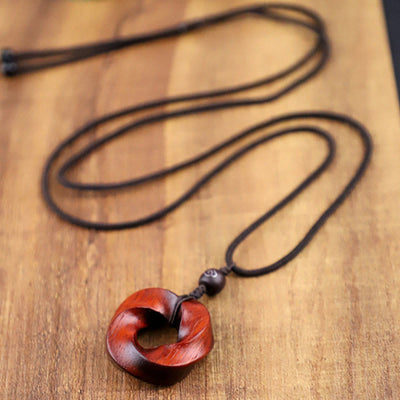 Buddha Stones Auspicious Clouds Relaxation Necklace Pendant Necklaces & Pendants BS 10