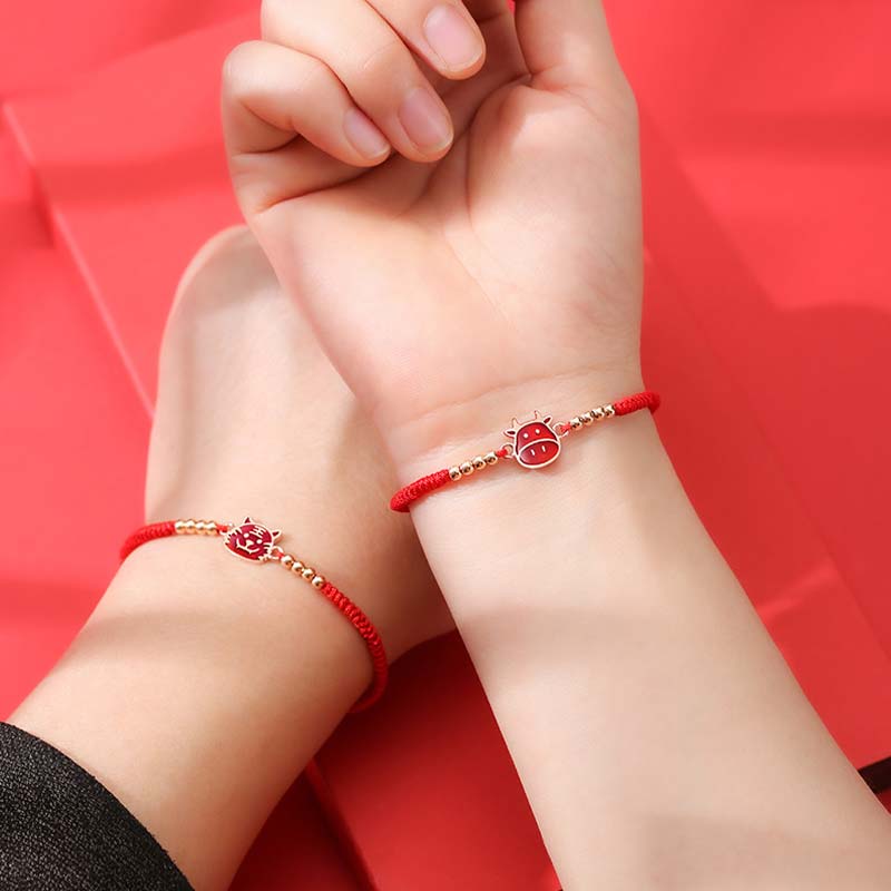 Buddha Stones 12 Chinese Zodiac Lucky Red String Bracelet - image 18