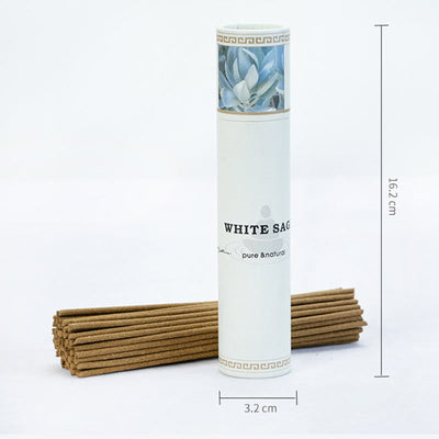 Buddha Stones White Sage Incense Purify Healing Meditation California Sage Incense Sticks Incense BS 12
